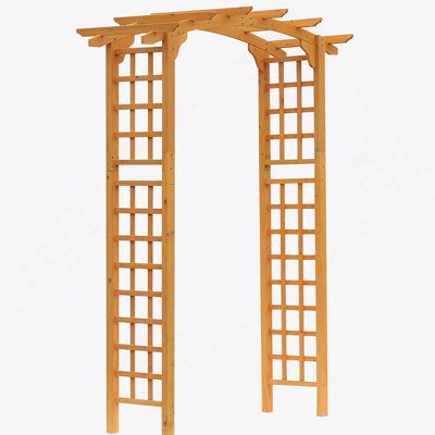 Outstanding Wooden Garden Arbor For Various Occasions And Plants