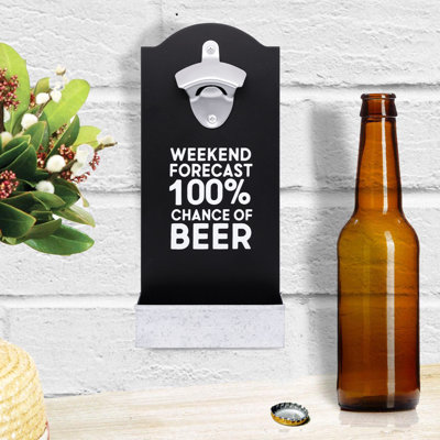 Weekend Forecast Bottle Opener