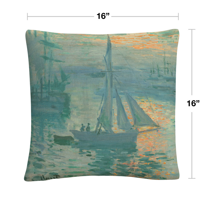 Coussin Claude Monet
