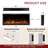 Recessed And Wall Mounted Electric Fireplace-808750189