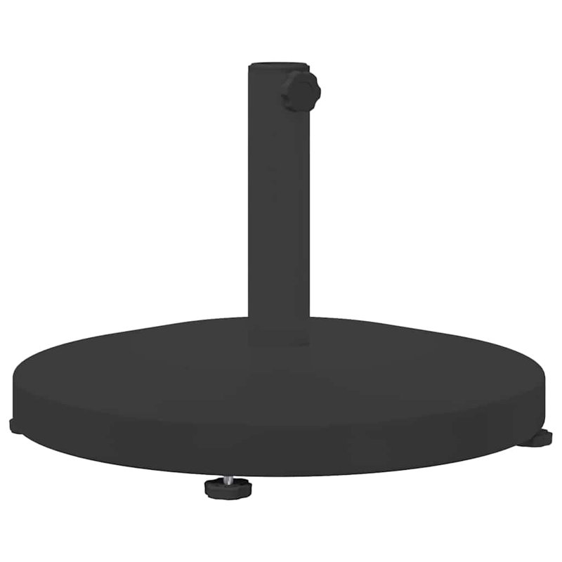 Steel Umbrella Base, Black