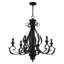 Lustre classique / traditionnel à 6 lumières à intensité variable Aminul-88580113