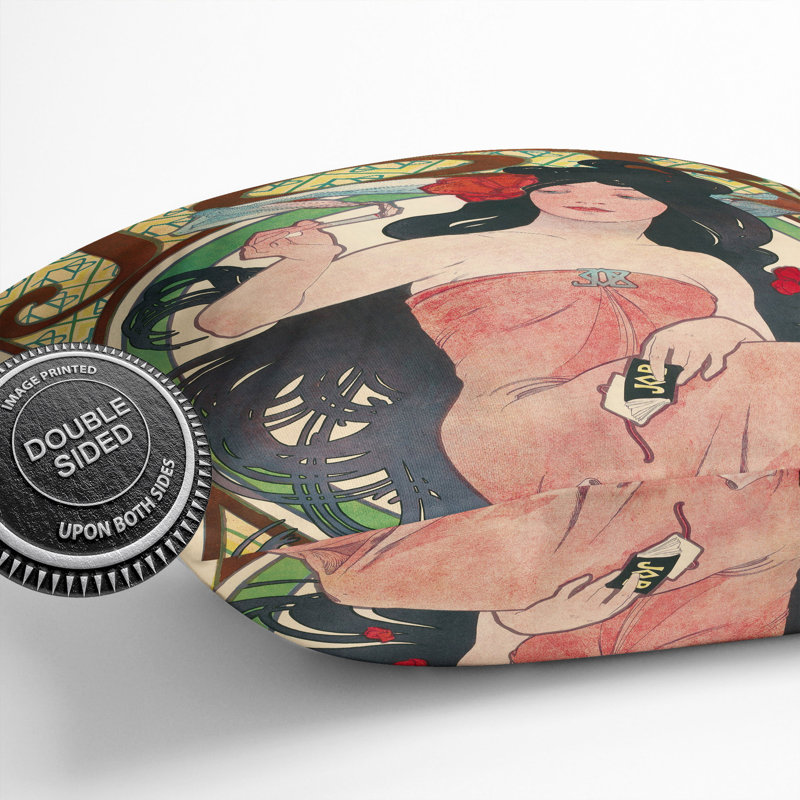 Job Vol.1 Square Throw Cushion, 40cm H x 40cm W x 15cm D