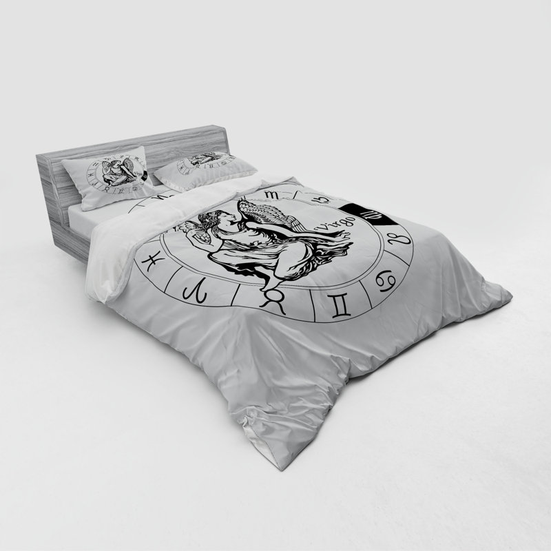 Eclectic Polyester Duvet Cover, Queen Duvet Cover + 3 Additional Pieces