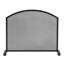 1 Panel Iron Fireplace Screen