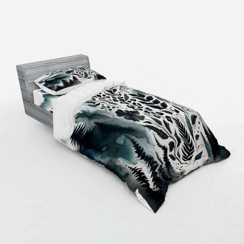 Ensemble de literie Ambesonne, Housse de couette simple + 6 pièces supplémentai