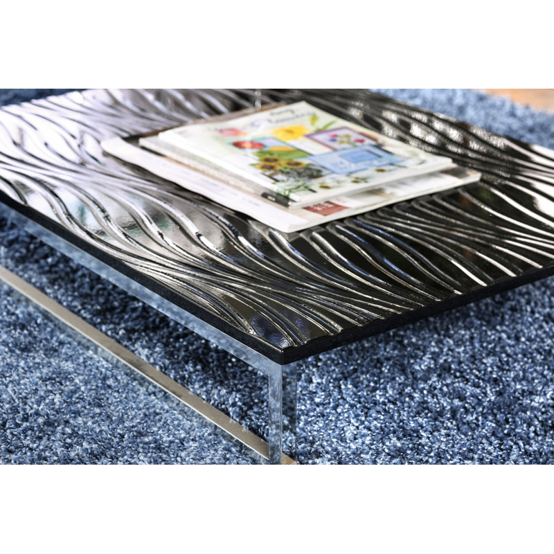 Table basse avec rangement Dassel, Noir