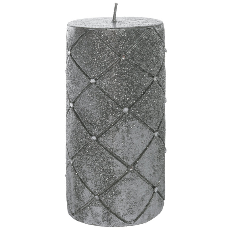 Pillar Candle, 15cm H x 7cm W x 7cm D