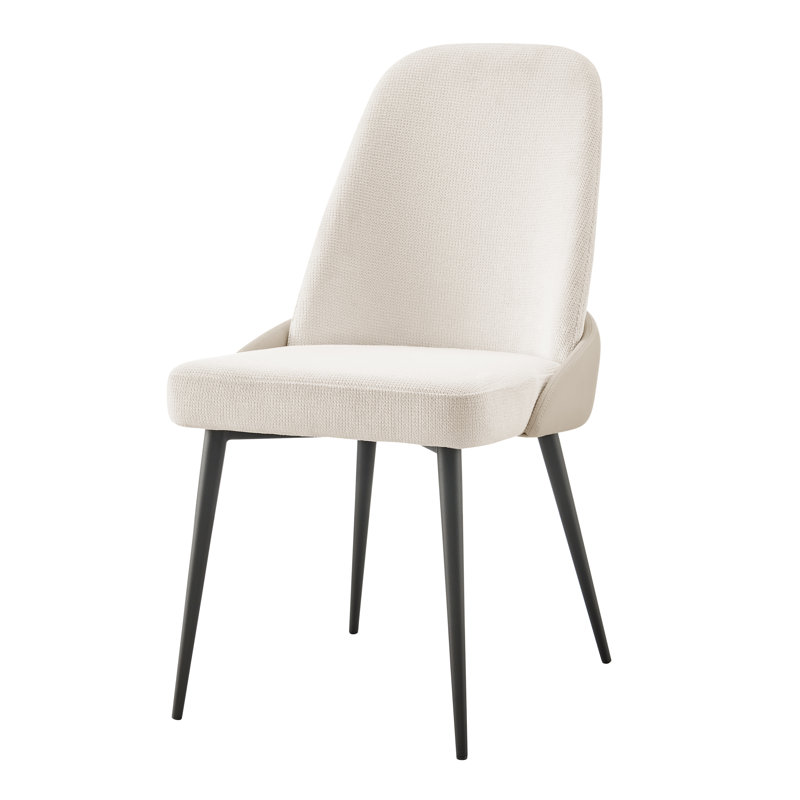 Majed 19.5'' H Upholstered Side Chair, Beige