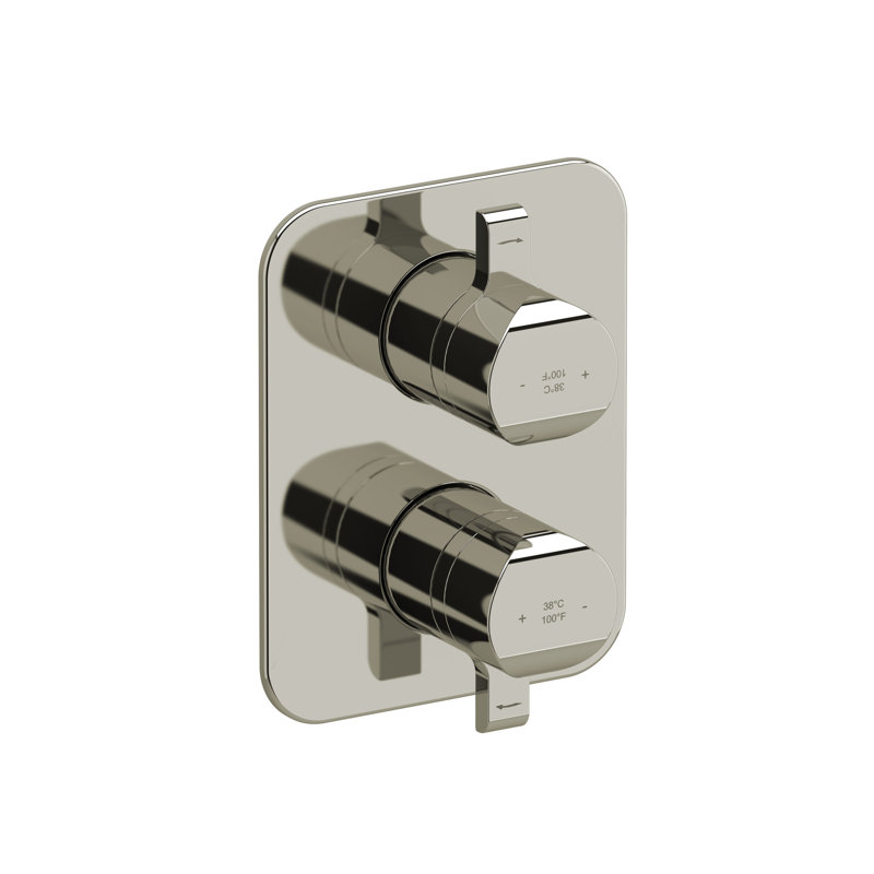 Système multifonctionnel à thermocompression et pression 3/4 po Salomé ™, Nickel poli