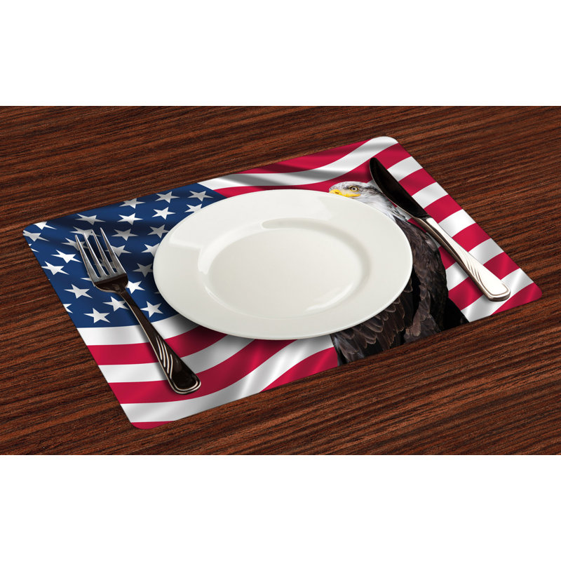 Muniz Eagle Patriotic America Placemat