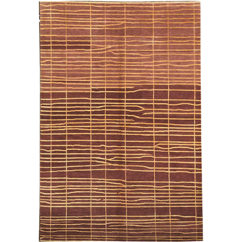 Wool Area Rug in Brown