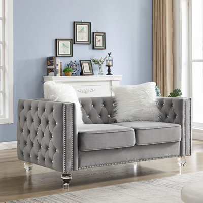 Upholstered 60'' Loveseat