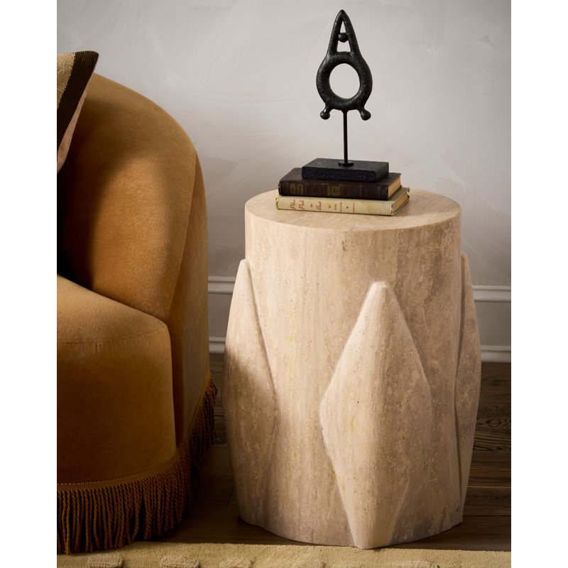 Tusk Stone End Table