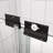 Bypass Shower Door, Sliding Door, With 1/4" Tempered Glass And 50-54"X70"-111950615