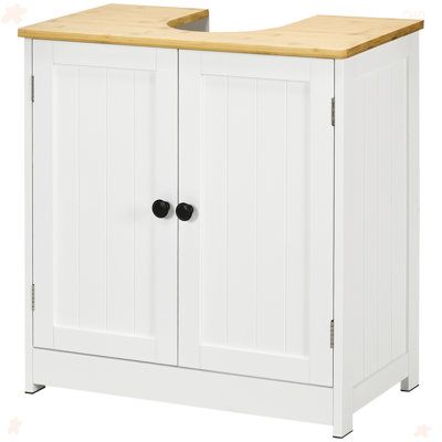 Armoire de salle de bain moderne sous le lavabo, meuble-lavabo mural pour lavabo mural