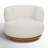 Upholstered Swivel Barrel Chair