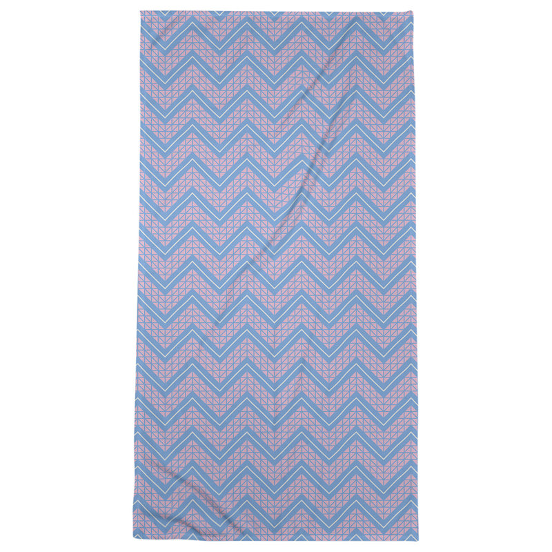 Stephenie Bath Towel, Pink/Teal