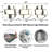 Modern Abstract Wall Decor on Metal
