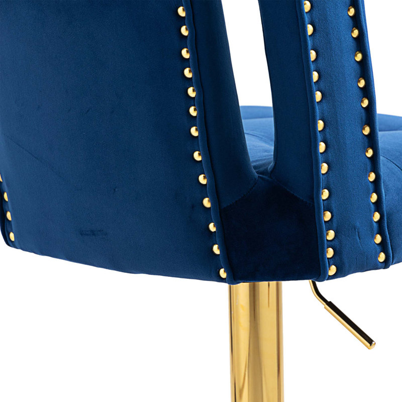 Tabouret Ayeln, Bleu marine