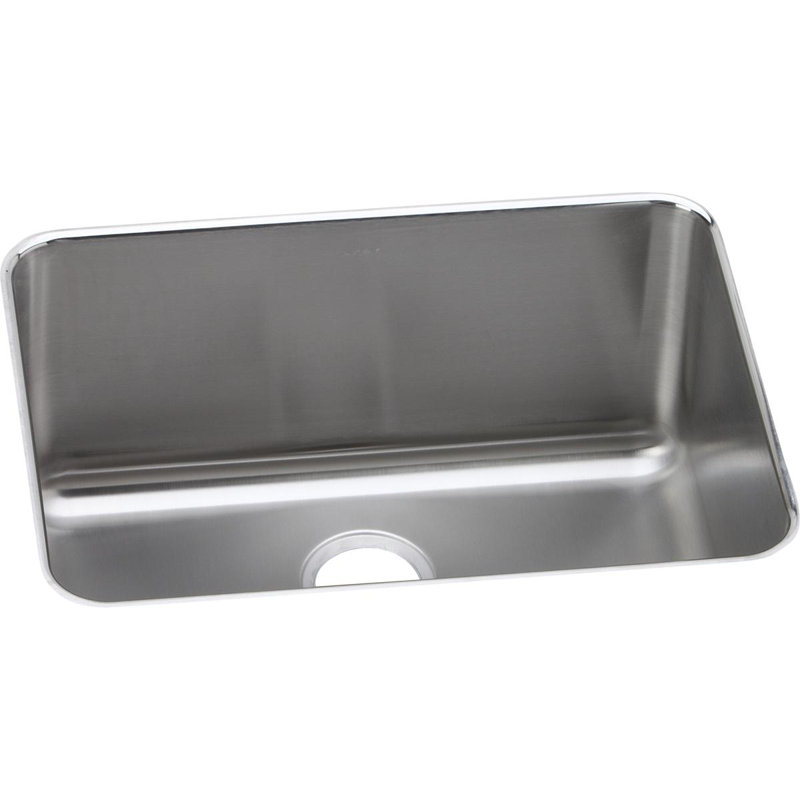 Elkay Lustertone Classic Stainless Steel Single Bowl Undermount Sink