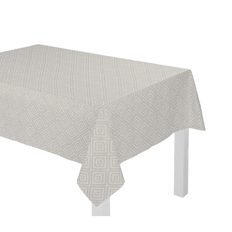 Skylar Dining Linens, Brown, 130cm W x 220cm L