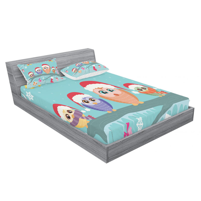 Microfiber Sheet Set, Full Sheet Set with Fitted Sheet