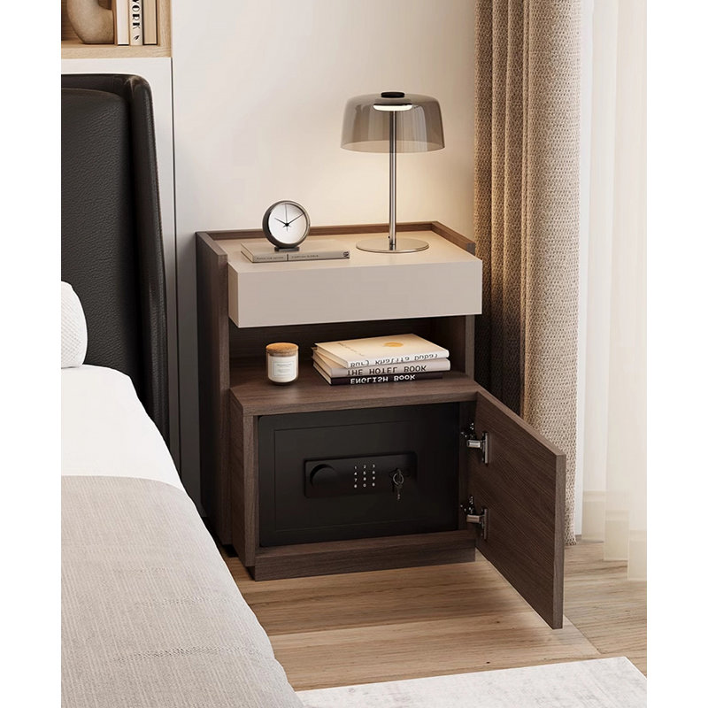 Table de chevet Minimalist, khaki