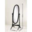 Grand miroir en bois de style rose - reflet du corps, support stable, élégant avec finition et cadre entièrement autoportant, pieds incurvés-836181133