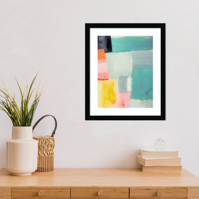 «United Colors I» par Amy Lighthall, impression sur bois encadrée