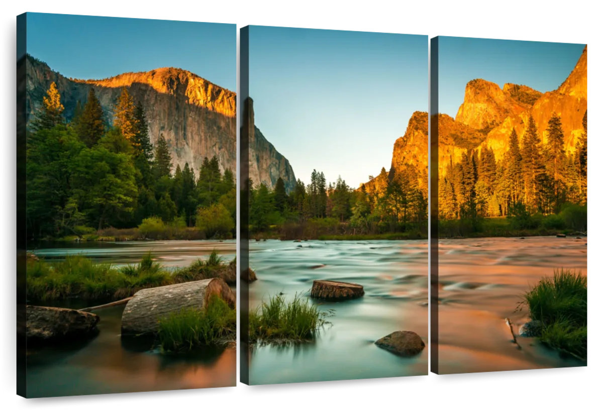 Millwood Pines Alvord Yosemite Sunset River | Wayfair