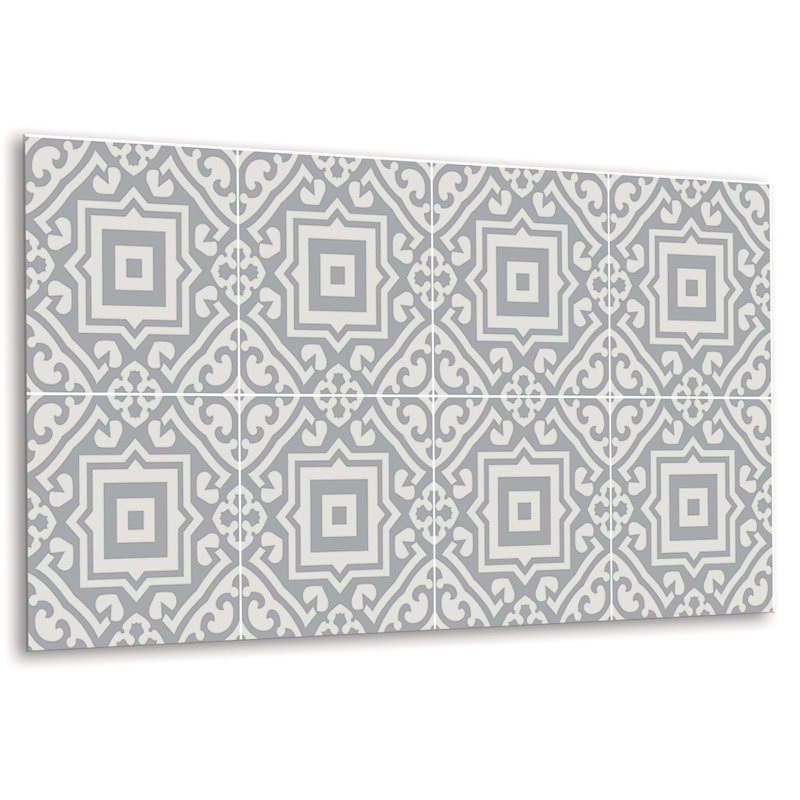 Self Adhesive Vinyl Splashback Sticker Wall Tiles Wall Stickers 39,37x19,68 Inch Tile Peel and Stick