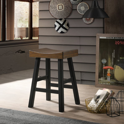Caralina Solid Wood Counter Stool