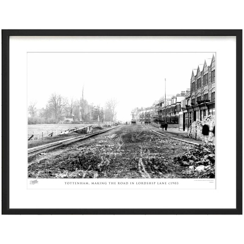 Tottenham, Making The Road In Lordship Lane C1903 by Francis Frith - Single Picture Frame Print, 45cm H x 60cm W x 2.3cm D