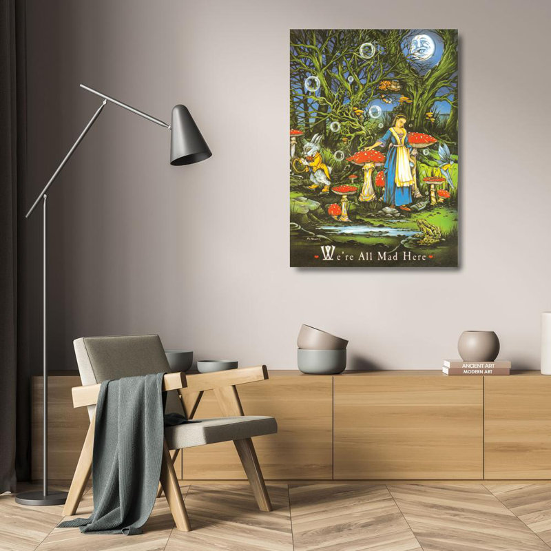 Were All Mad Here ISI-PP0139, 24'' H x 17'' W