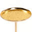 2P, table d'appoint réglable, petite table à thé Martini, table de bout décorative en marbre naturel et doré pour présentation et rangement