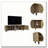 Harwich 5-Shelf TV Stand Light Oak