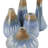 Set Of 5 4/5/6/7/8" Gresham Ceramic Vases-356579972