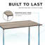 Golightly Desk Folding Computer Wooden Finish Space Saving-1560889824
