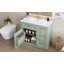 Meuble-lavabo 36 po avec lavabo, armoire avec 4 tiroirs, porte à fermeture en douceur et tablette réglable-1595706102
