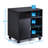 23.6'' H x 19.7'' W Printer Stand with Wheels