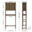 Hedia Freestanding Over The Toilet Storage-1025743745