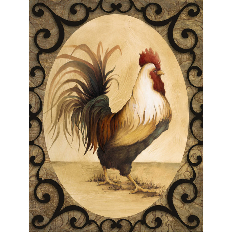 Coq sauge, H 16 po x l 12 po