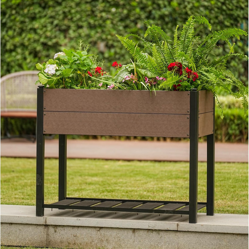 Raised Garden Bed, 85cm H x 109cm W x 49cm D