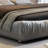 Luxury Platform Bed With Oversized Padded Backrest, Upholstered Platform Bed, Unique Bed-1041771203-1041771200