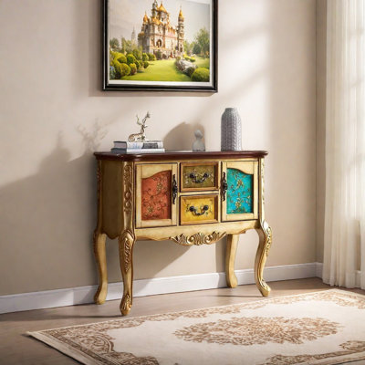 Console rustique vintage