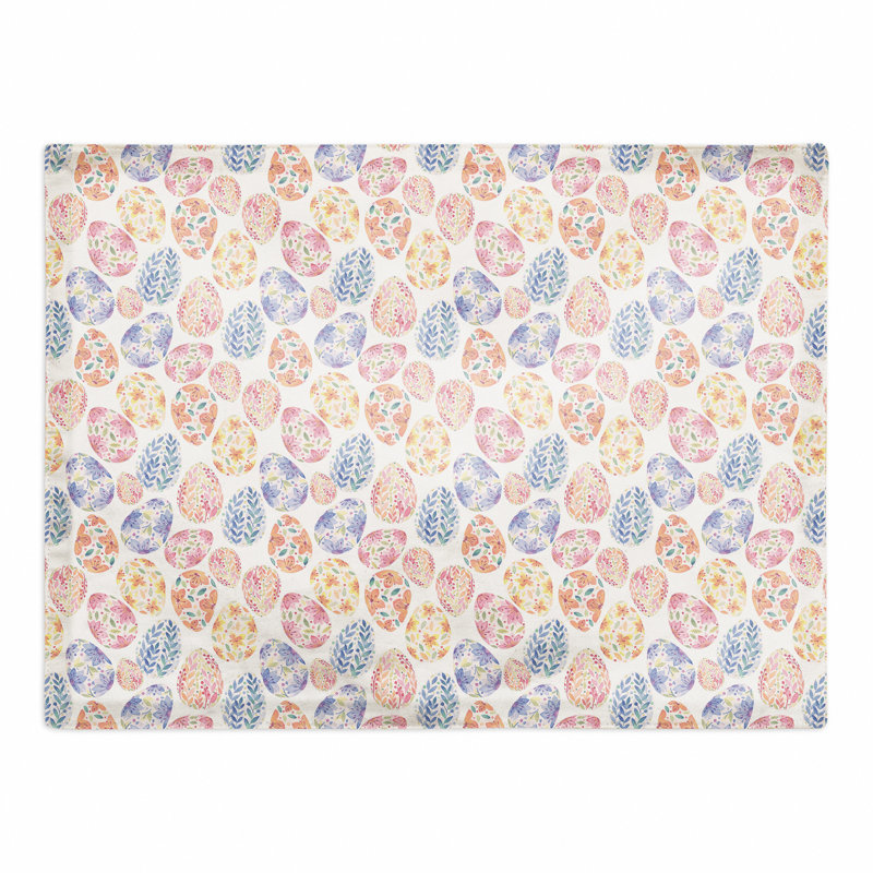 Cotton Floral Rectangle Placemat