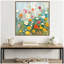 Boho Wildflower Garden by The Creative Bunch Studio Framed Canvas Wall Art Print-532939976