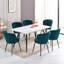 Villafane Modern Upholstered Round Seat Dining Chairs-907015802