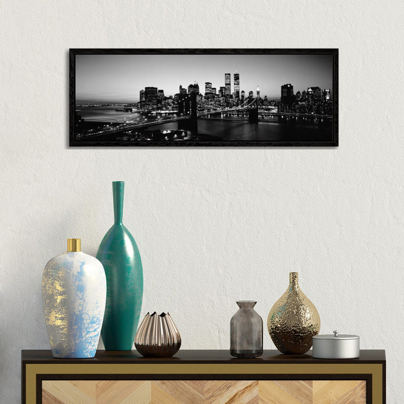 Panoramic Images by Panoramic Images - Floater Frame Panoramic Gallery-Wrapped Canvas Giclée on Canvas, Black